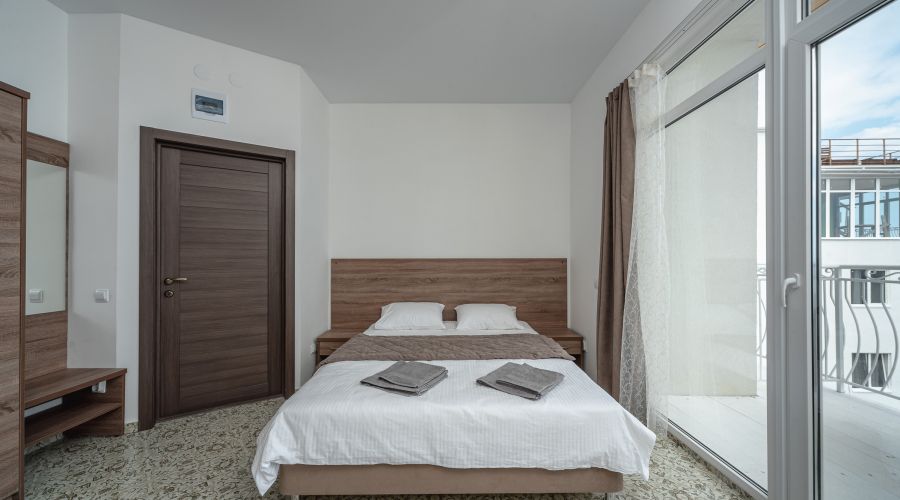 Апартаменты 2-местный 1-комнатный с видом на море