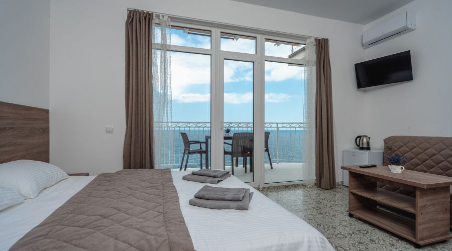 Апартаменты 2-местный 1-комнатный с видом на море